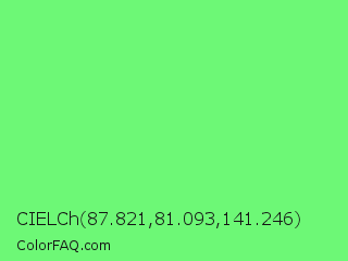 CIELCh 87.821,81.093,141.246 Color Image