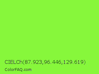 CIELCh 87.923,96.446,129.619 Color Image