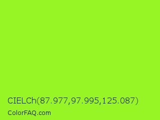 CIELCh 87.977,97.995,125.087 Color Image