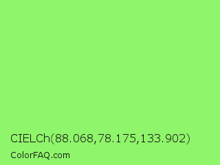 CIELCh 88.068,78.175,133.902 Color Image