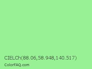 CIELCh 88.06,58.948,140.517 Color Image