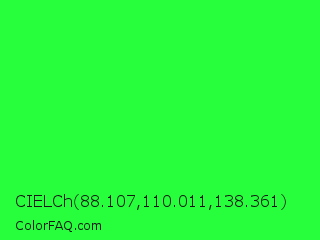 CIELCh 88.107,110.011,138.361 Color Image