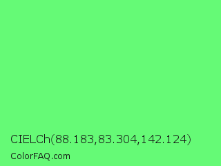 CIELCh 88.183,83.304,142.124 Color Image