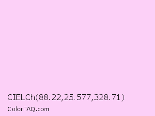 CIELCh 88.22,25.577,328.71 Color Image