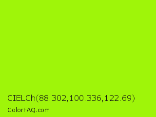 CIELCh 88.302,100.336,122.69 Color Image
