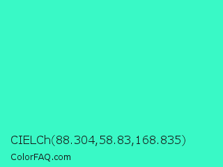 CIELCh 88.304,58.83,168.835 Color Image