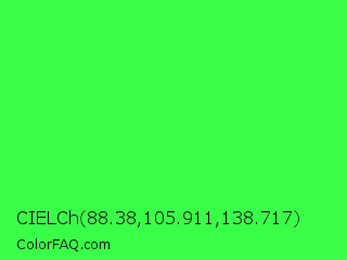 CIELCh 88.38,105.911,138.717 Color Image