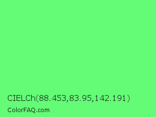 CIELCh 88.453,83.95,142.191 Color Image