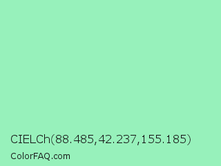 CIELCh 88.485,42.237,155.185 Color Image