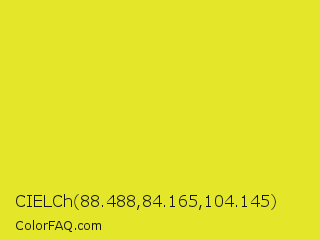 CIELCh 88.488,84.165,104.145 Color Image