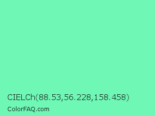 CIELCh 88.53,56.228,158.458 Color Image