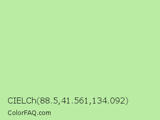 CIELCh 88.5,41.561,134.092 Color Image
