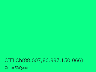 CIELCh 88.607,86.997,150.066 Color Image