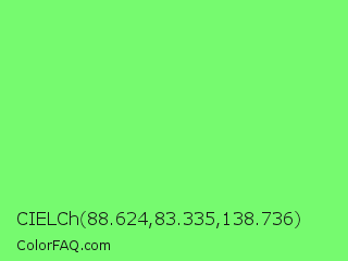 CIELCh 88.624,83.335,138.736 Color Image