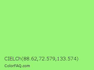 CIELCh 88.62,72.579,133.574 Color Image