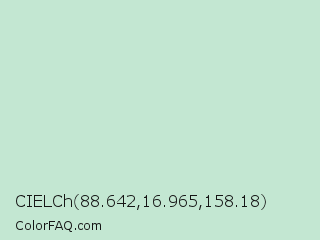 CIELCh 88.642,16.965,158.18 Color Image