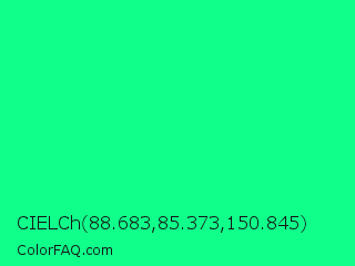 CIELCh 88.683,85.373,150.845 Color Image