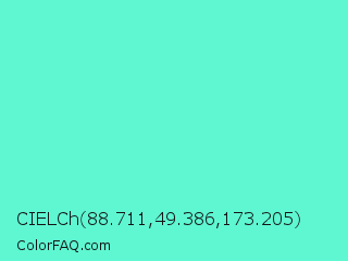CIELCh 88.711,49.386,173.205 Color Image