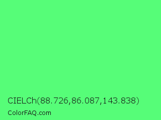 CIELCh 88.726,86.087,143.838 Color Image