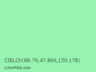 CIELCh 88.79,47.866,150.178 Color Image
