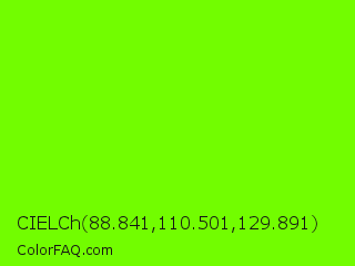 CIELCh 88.841,110.501,129.891 Color Image