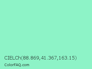 CIELCh 88.869,41.367,163.15 Color Image