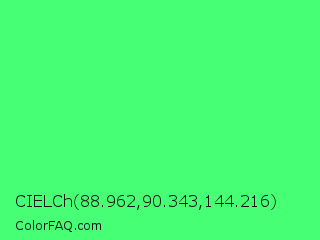 CIELCh 88.962,90.343,144.216 Color Image