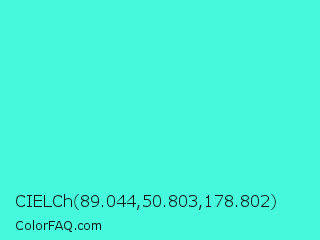 CIELCh 89.044,50.803,178.802 Color Image
