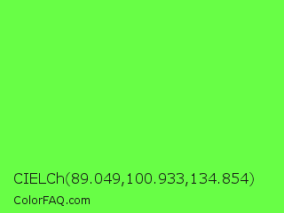 CIELCh 89.049,100.933,134.854 Color Image