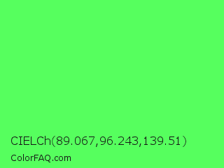 CIELCh 89.067,96.243,139.51 Color Image