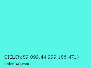 CIELCh 89.099,44.999,186.471 Color Image