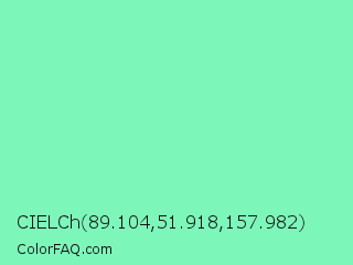 CIELCh 89.104,51.918,157.982 Color Image