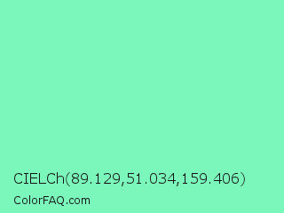 CIELCh 89.129,51.034,159.406 Color Image