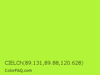 CIELCh 89.131,89.88,120.628 Color Image