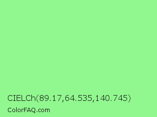CIELCh 89.17,64.535,140.745 Color Image