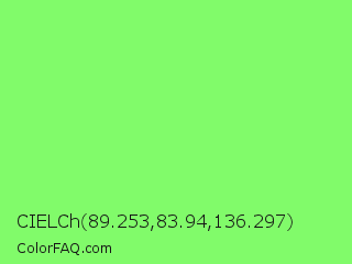 CIELCh 89.253,83.94,136.297 Color Image