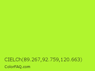 CIELCh 89.267,92.759,120.663 Color Image