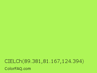 CIELCh 89.381,81.167,124.394 Color Image