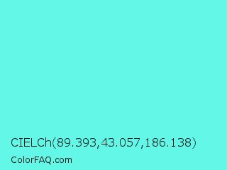 CIELCh 89.393,43.057,186.138 Color Image