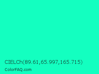 CIELCh 89.61,65.997,165.715 Color Image