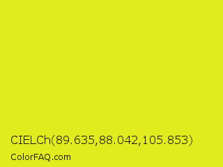 CIELCh 89.635,88.042,105.853 Color Image