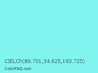 CIELCh 89.701,34.625,193.725 Color Image