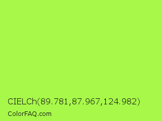 CIELCh 89.781,87.967,124.982 Color Image