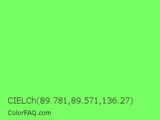 CIELCh 89.781,89.571,136.27 Color Image