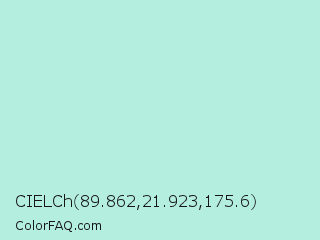 CIELCh 89.862,21.923,175.6 Color Image