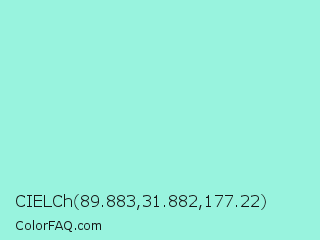 CIELCh 89.883,31.882,177.22 Color Image