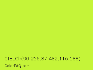 CIELCh 90.256,87.482,116.188 Color Image
