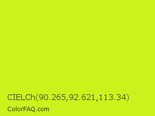 CIELCh 90.265,92.621,113.34 Color Image
