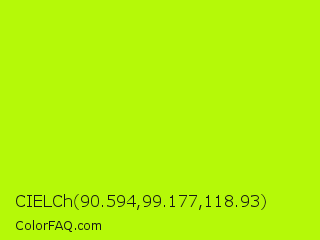 CIELCh 90.594,99.177,118.93 Color Image