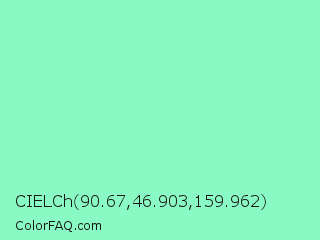 CIELCh 90.67,46.903,159.962 Color Image